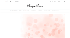 Desktop Screenshot of chiqueprom.com